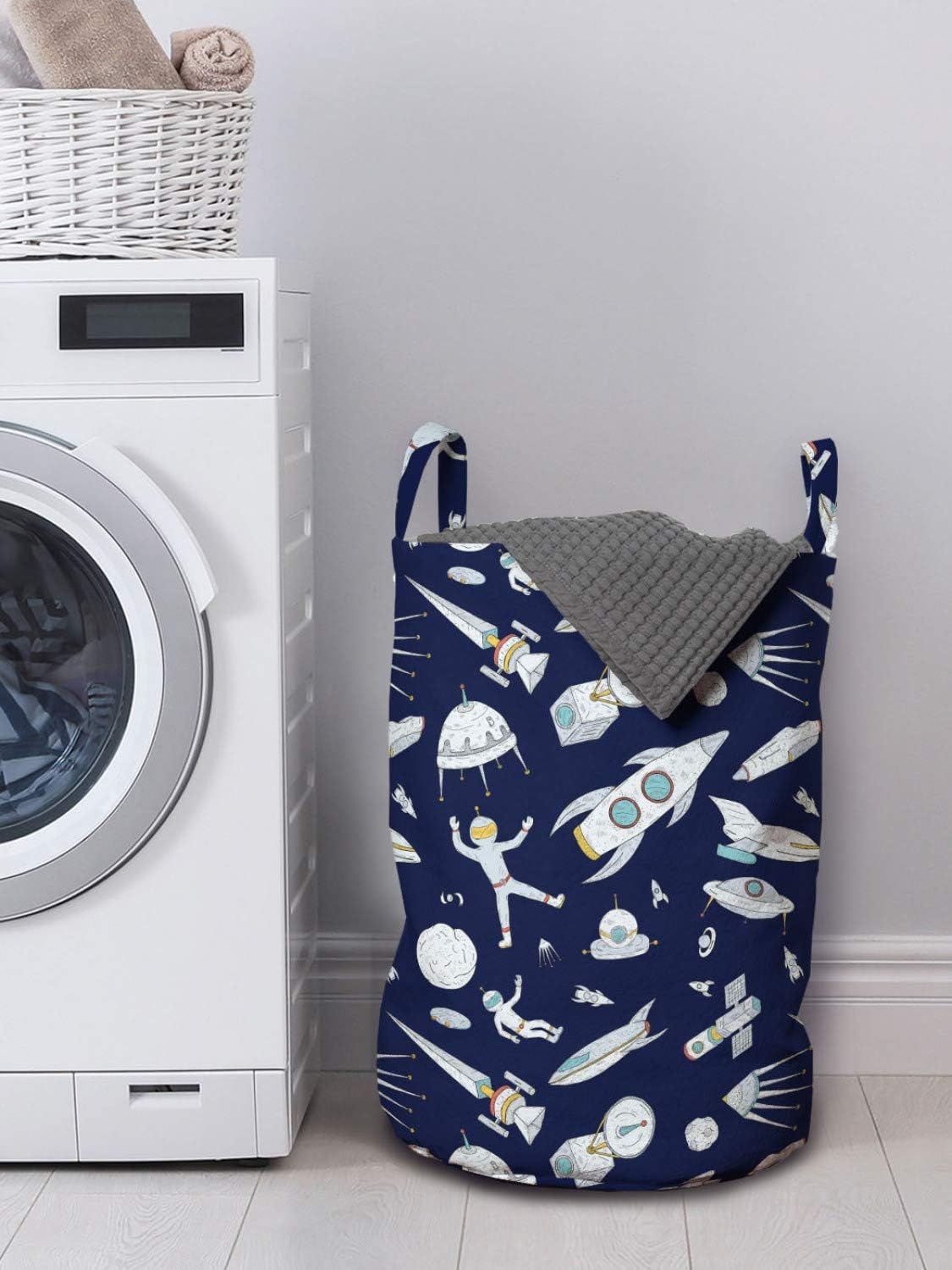 Ambesonne Space Laundry Bag