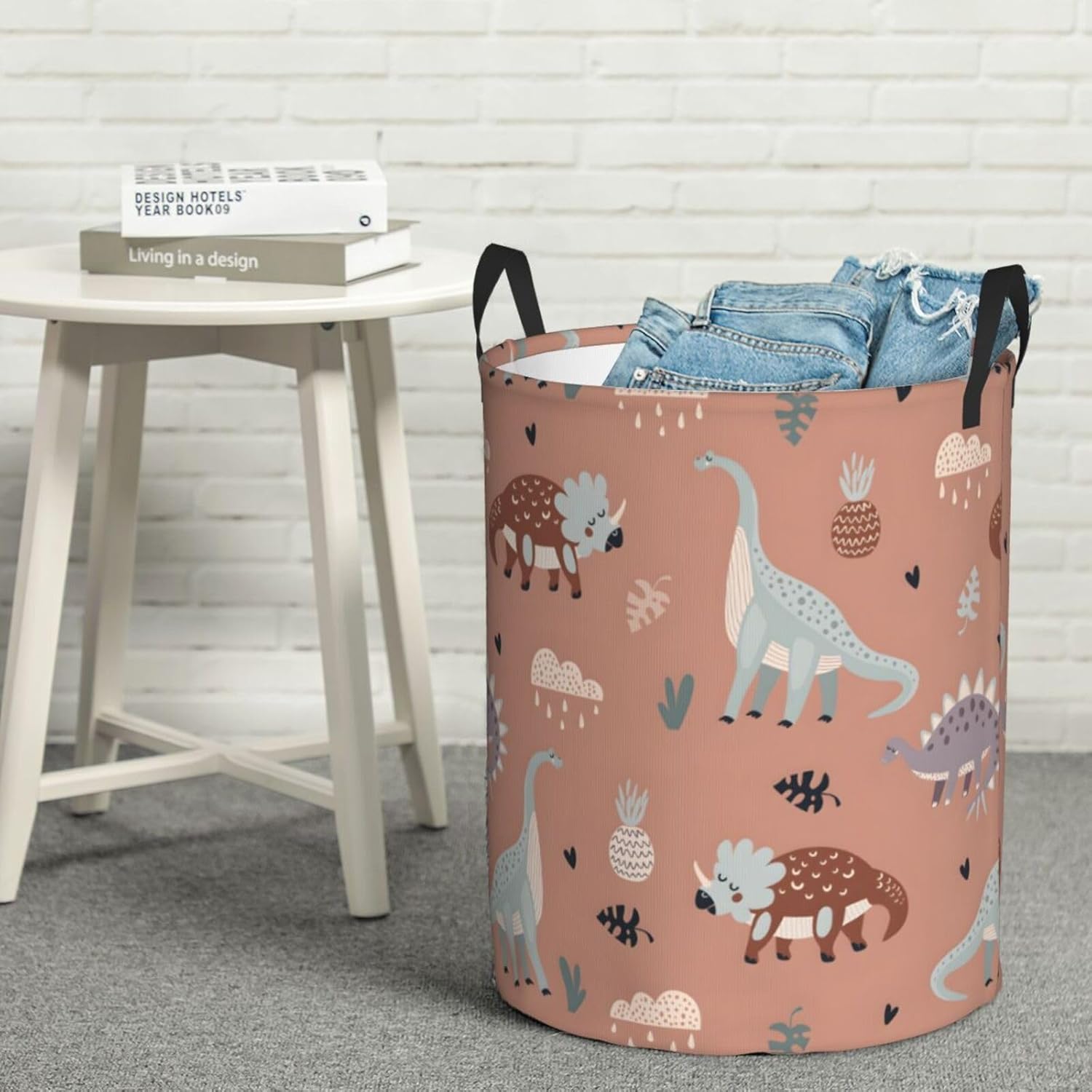 Cute Collapsible Dinosaur Laundry Hamper M