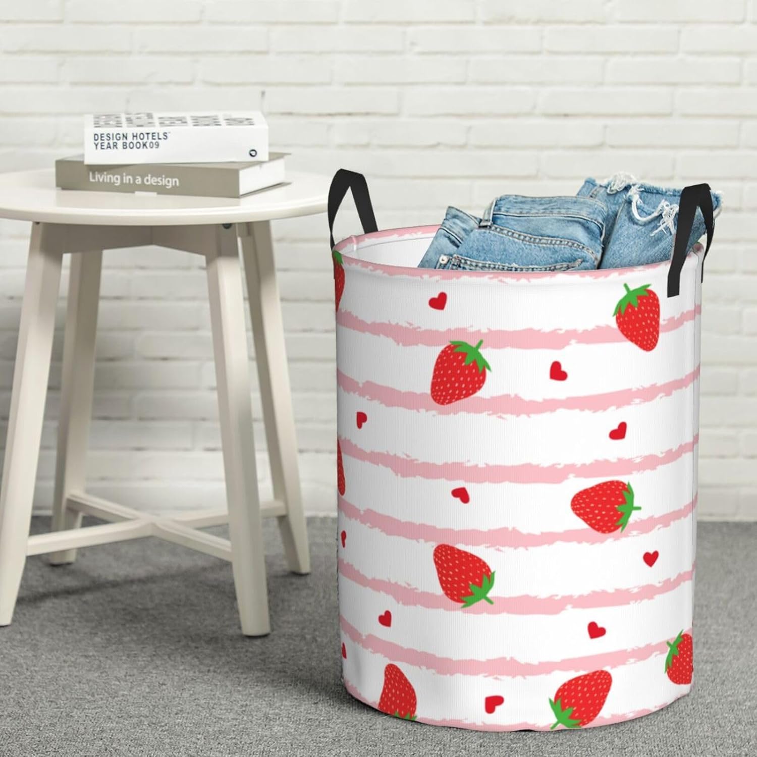 Laundry Basket Love Unique Design for Home Kitchen Storage