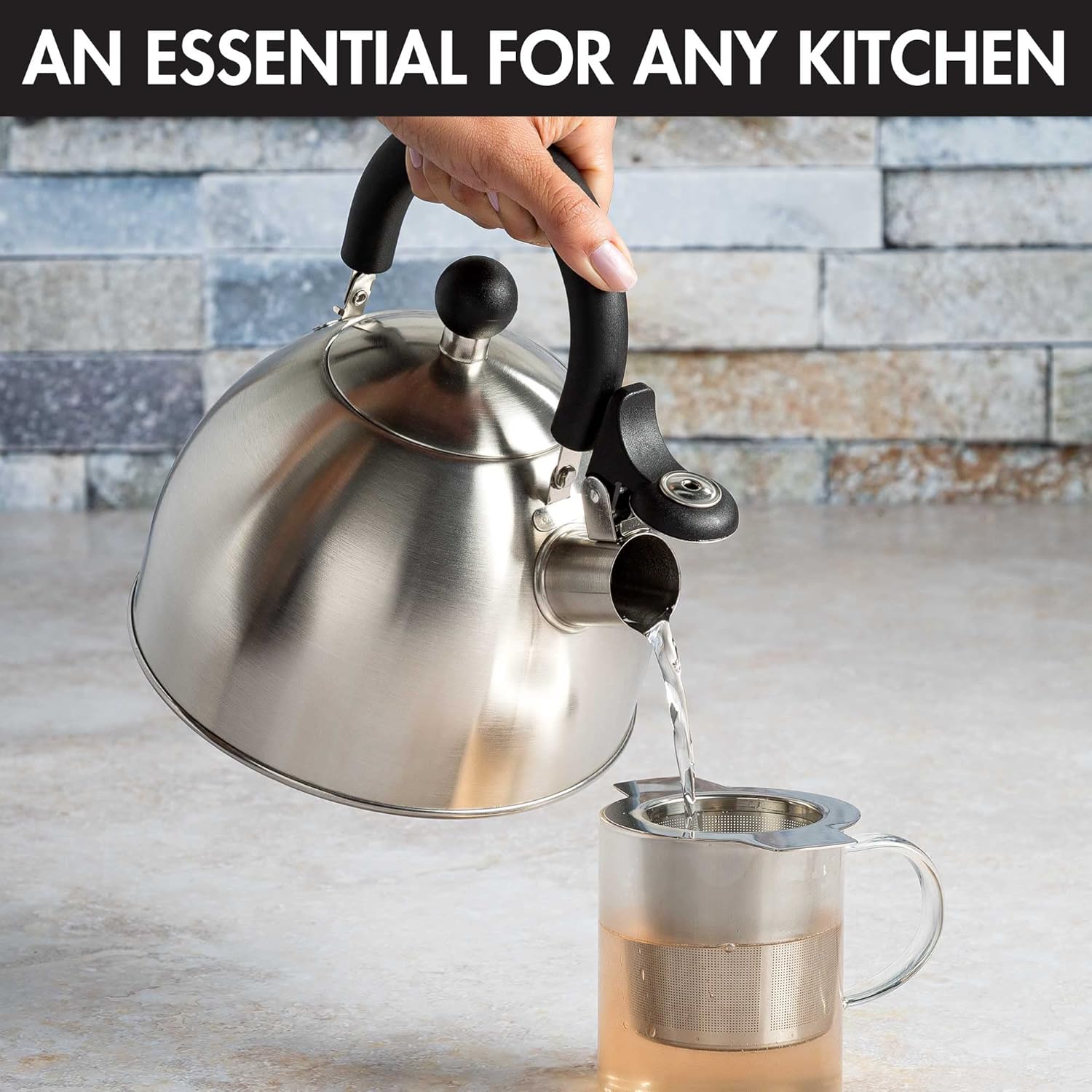 The Beloved 15-Quart Primula Stewart Whistling Kettle