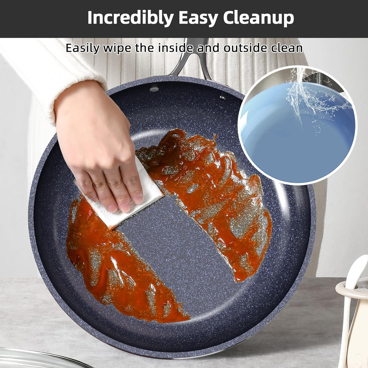 Premium Nuwave Lux Cookware Set - Eco-Friendly Durable