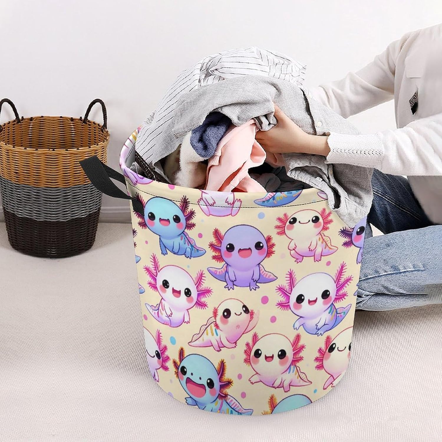 Cartoon Animal Laundry Hamper