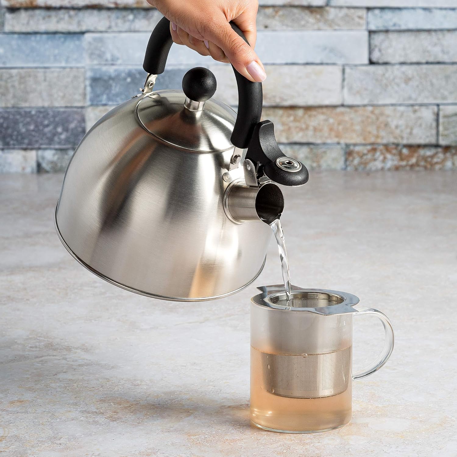 The Beloved 15-Quart Primula Stewart Whistling Kettle