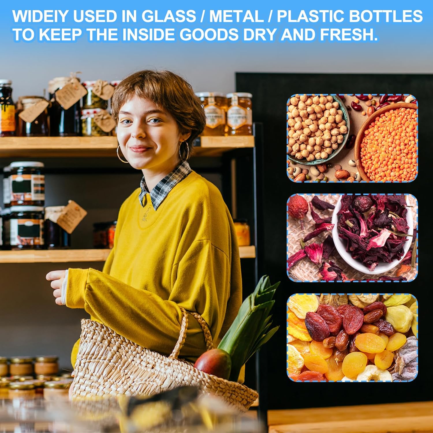 Durable Jar Seals 70mm 300 Pack