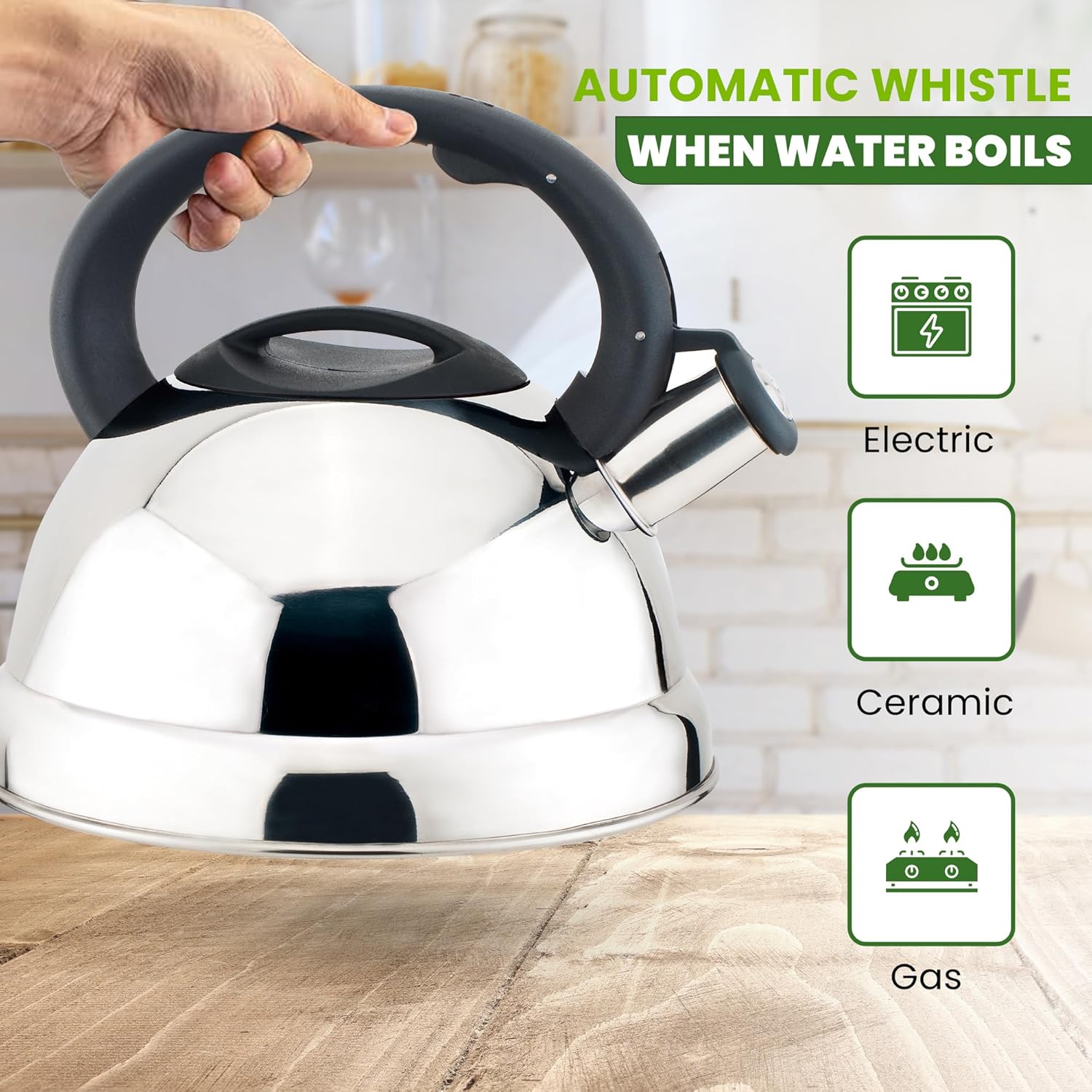 American Dream Home Goods Kitchen Sense Tea Kettle