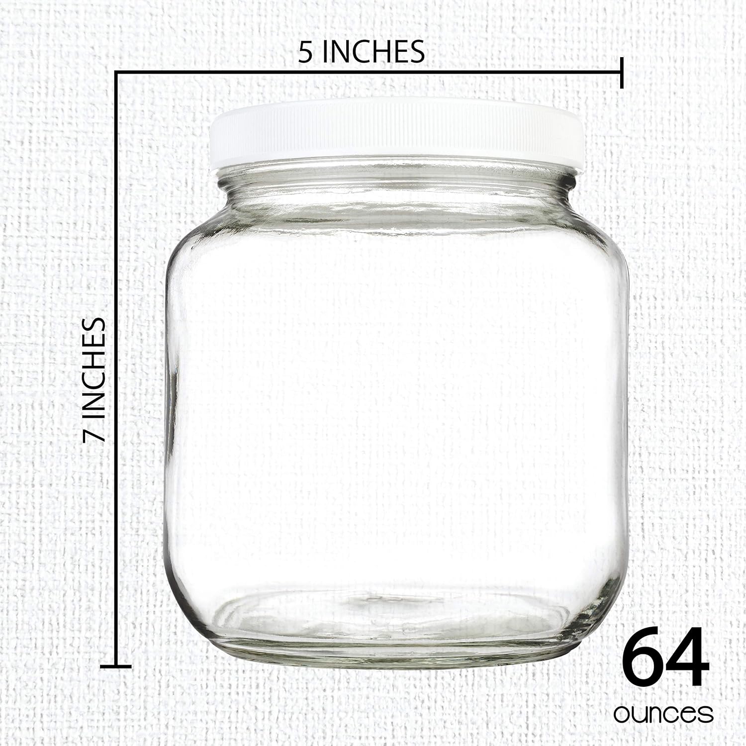 Versatile Mason Jar for Fermenting Canning