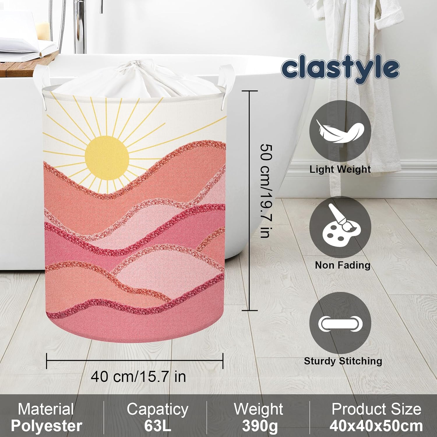 Bought your Boho Pink Laundry Basket