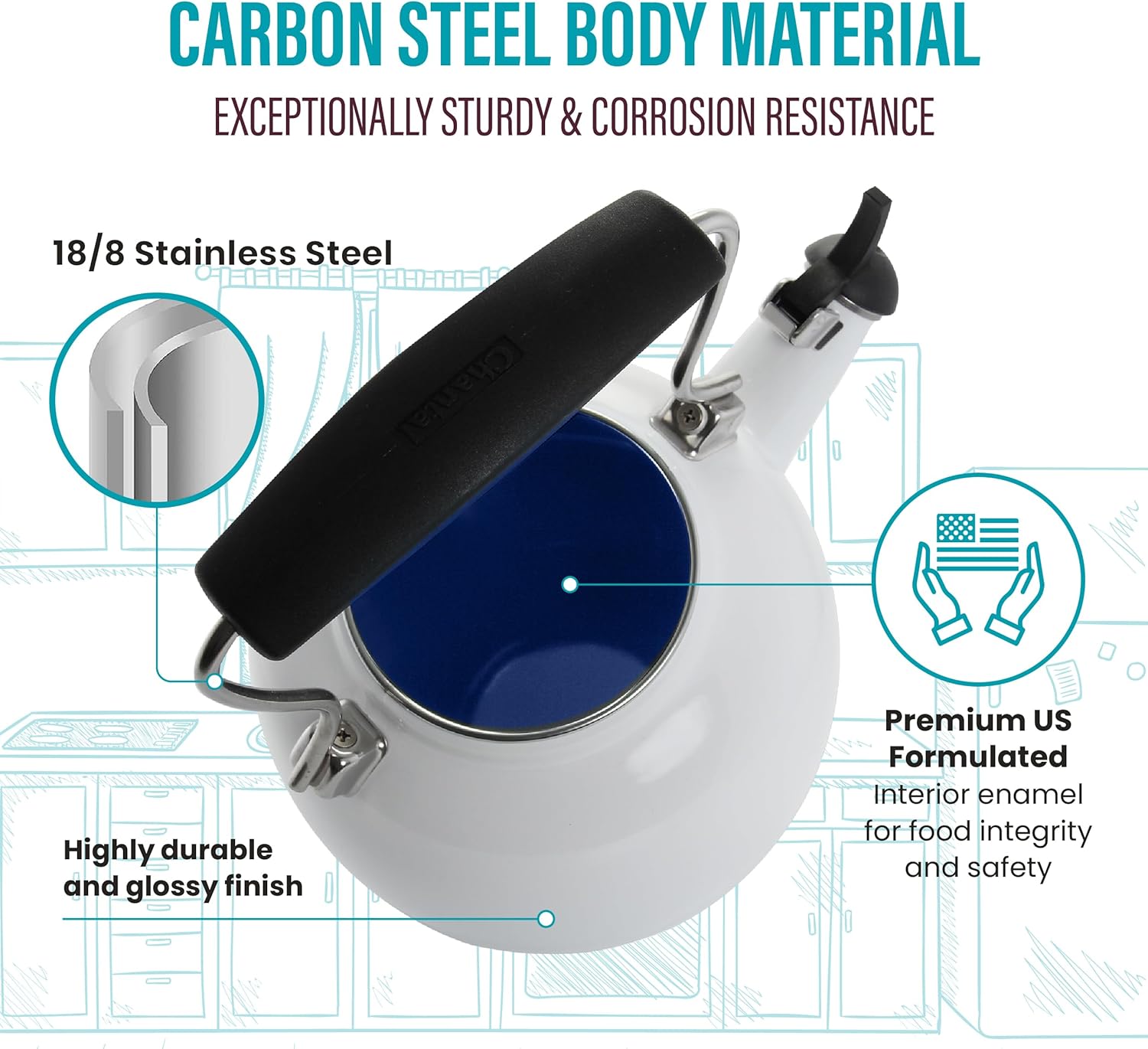 Chantal Tea Kettle