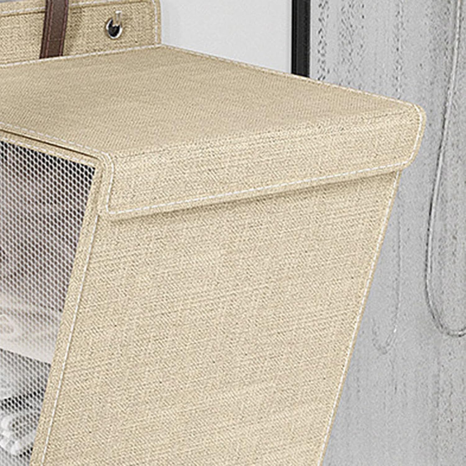 Wall-Mounted Foldable Laundry Basket