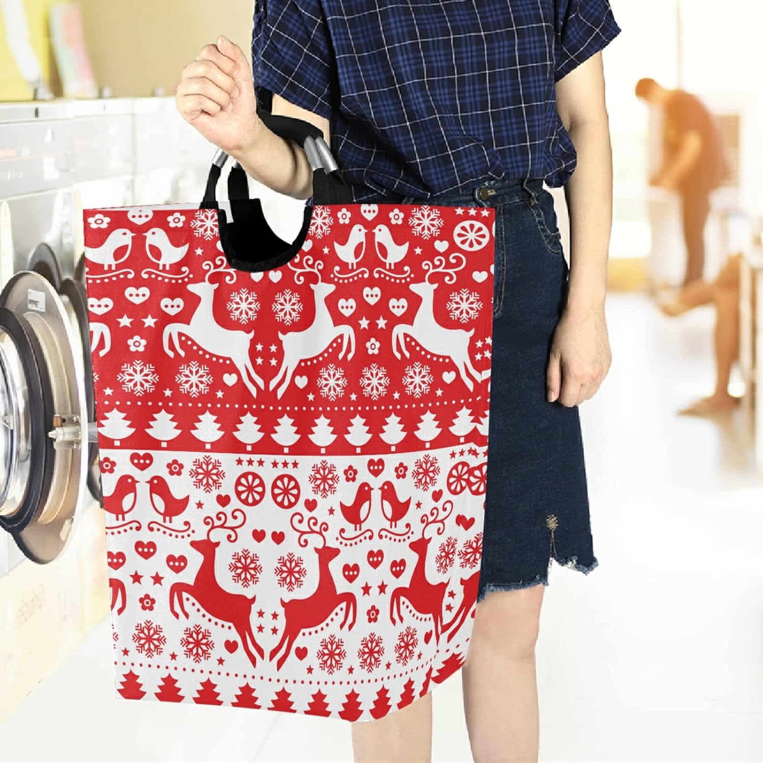 Large Capacity Laundry Hamper Basket Durable Versatile