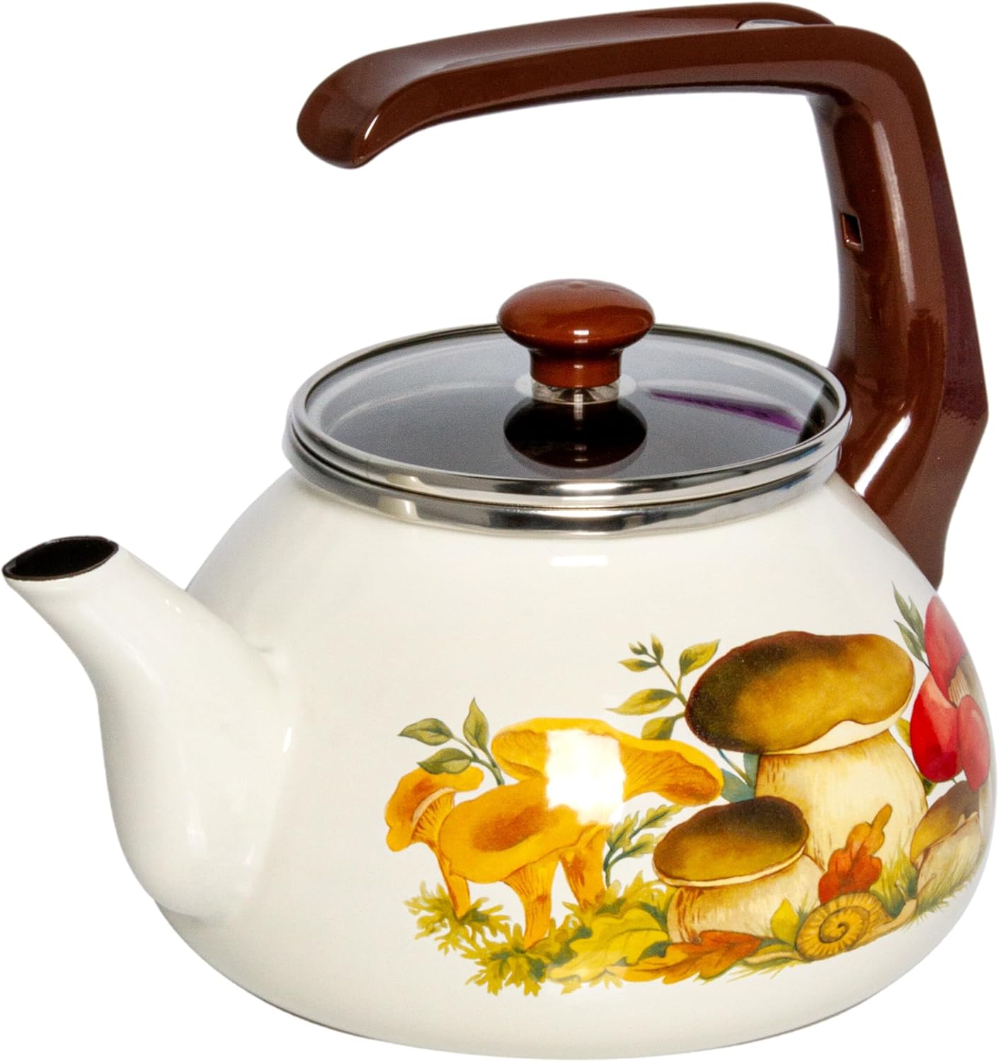Enameled Aluminum Tea Kettle