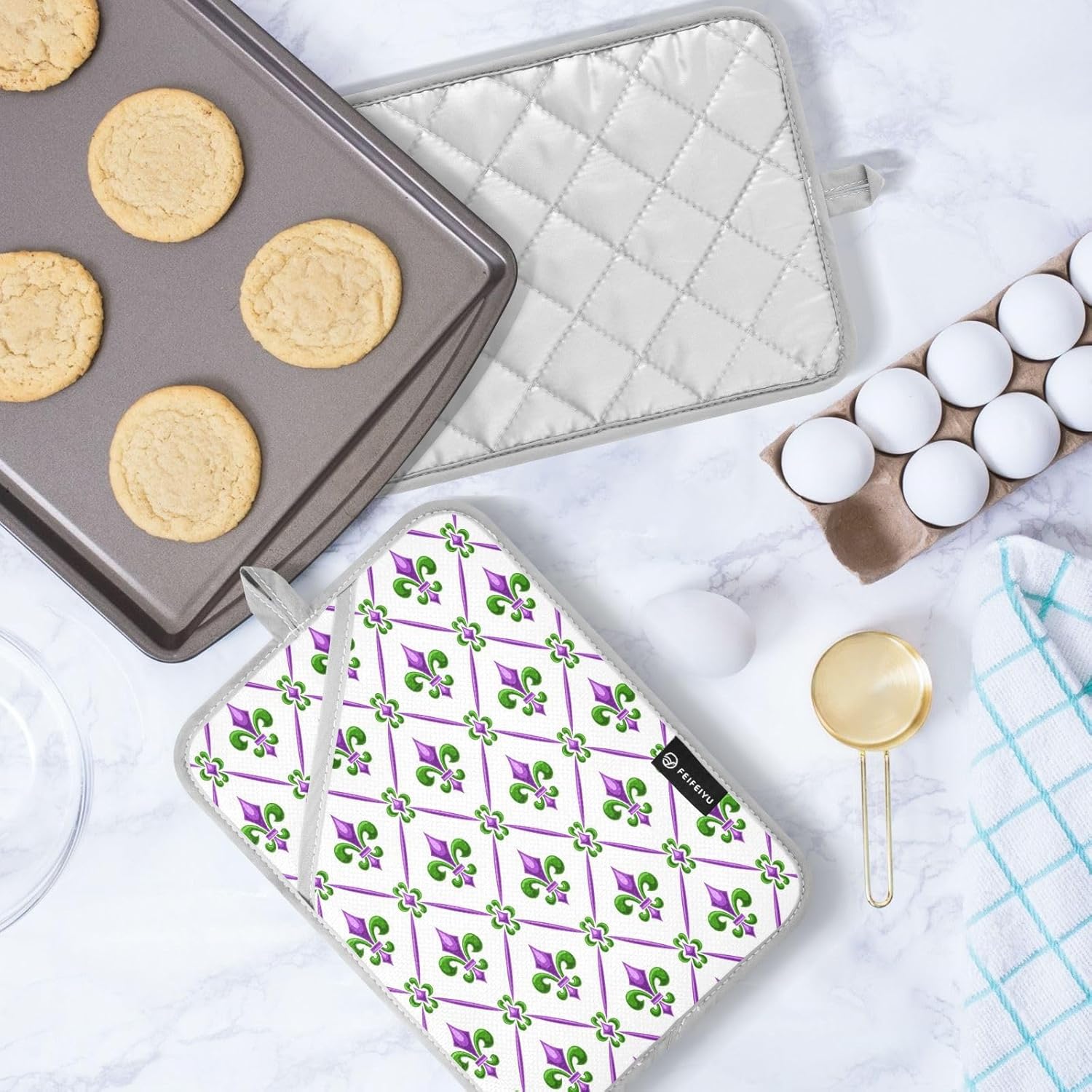 Perfect for Cooking Baking Heat-Resistant Pot Holder Set