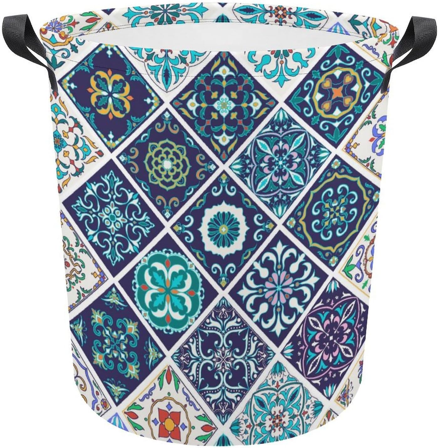 MEIKKO Patchwork Laundry Basket