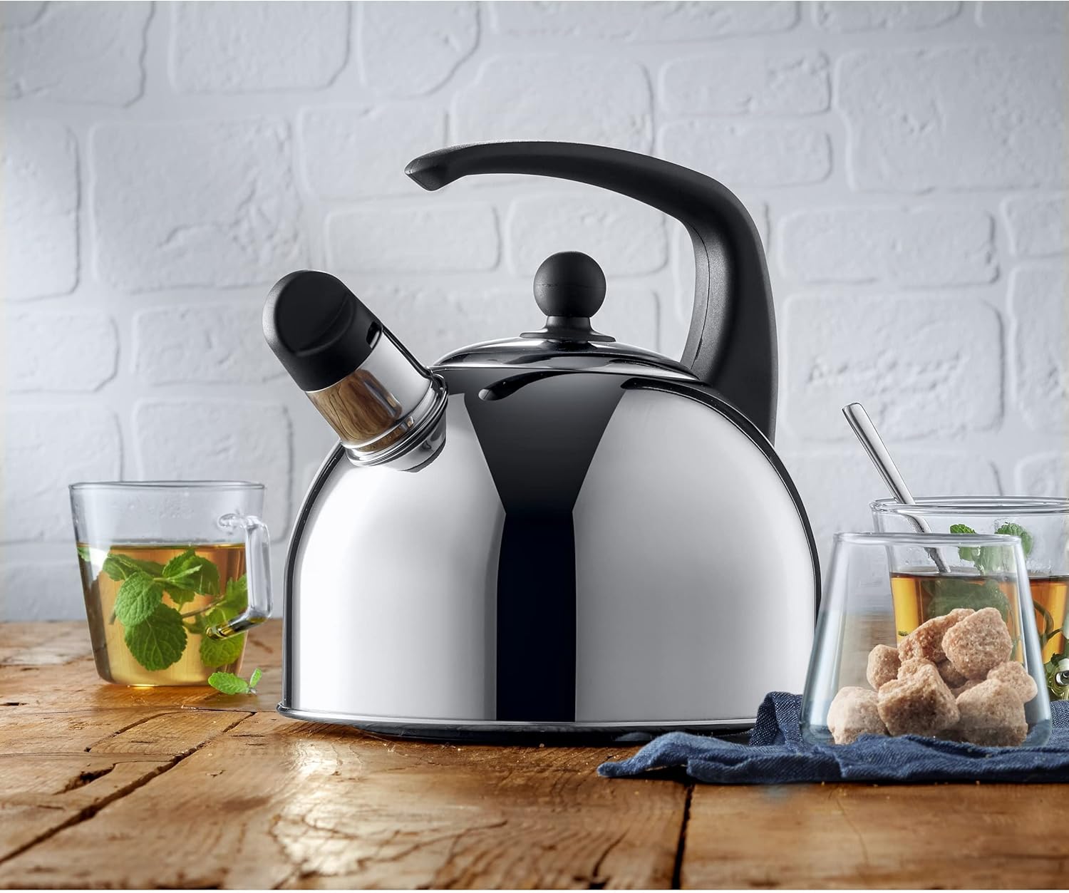 WMF - Sturdy 2L Induction Kettle with Whistle