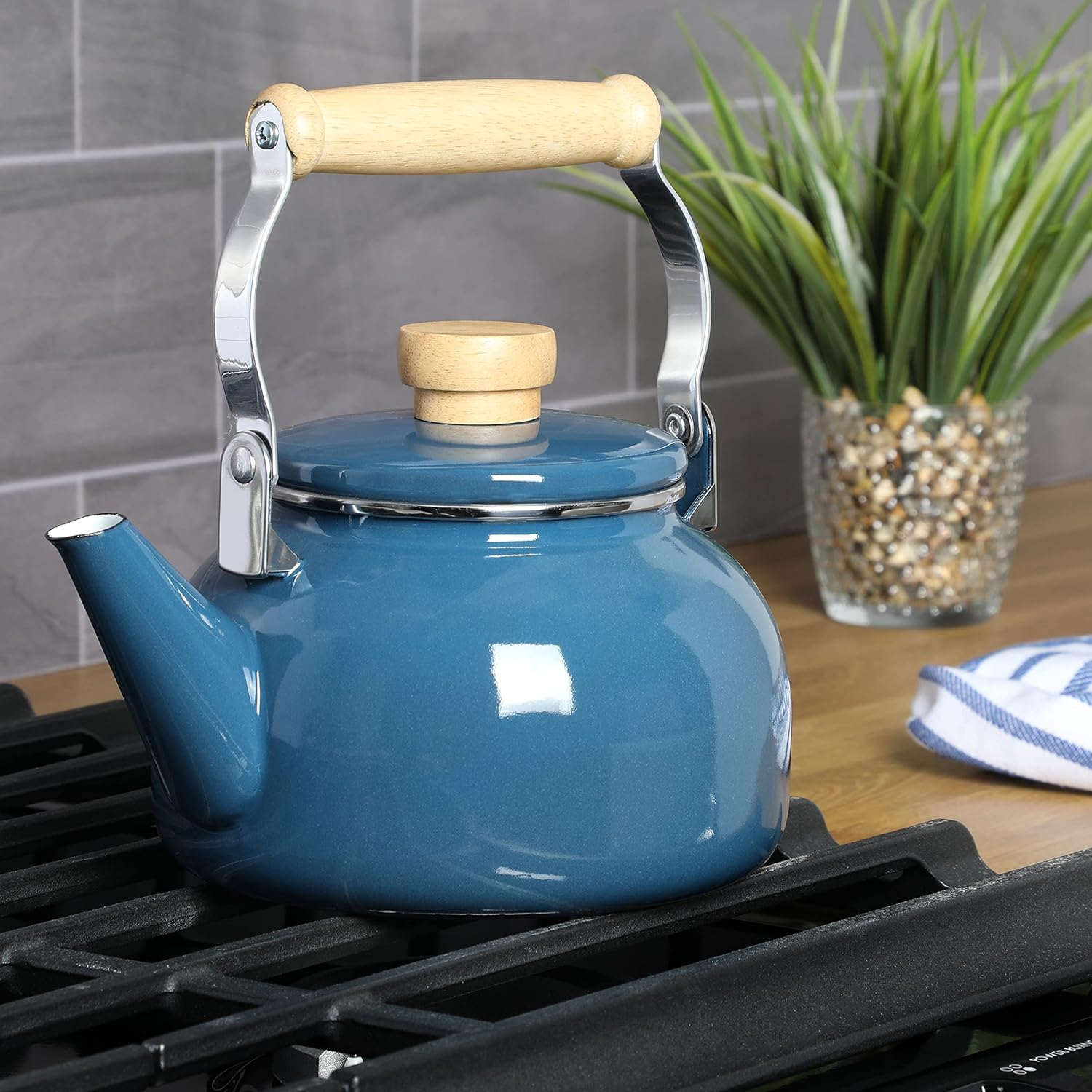 Mr Coffee Quentin 15 QT Tea Kettle - Effortless Brewing