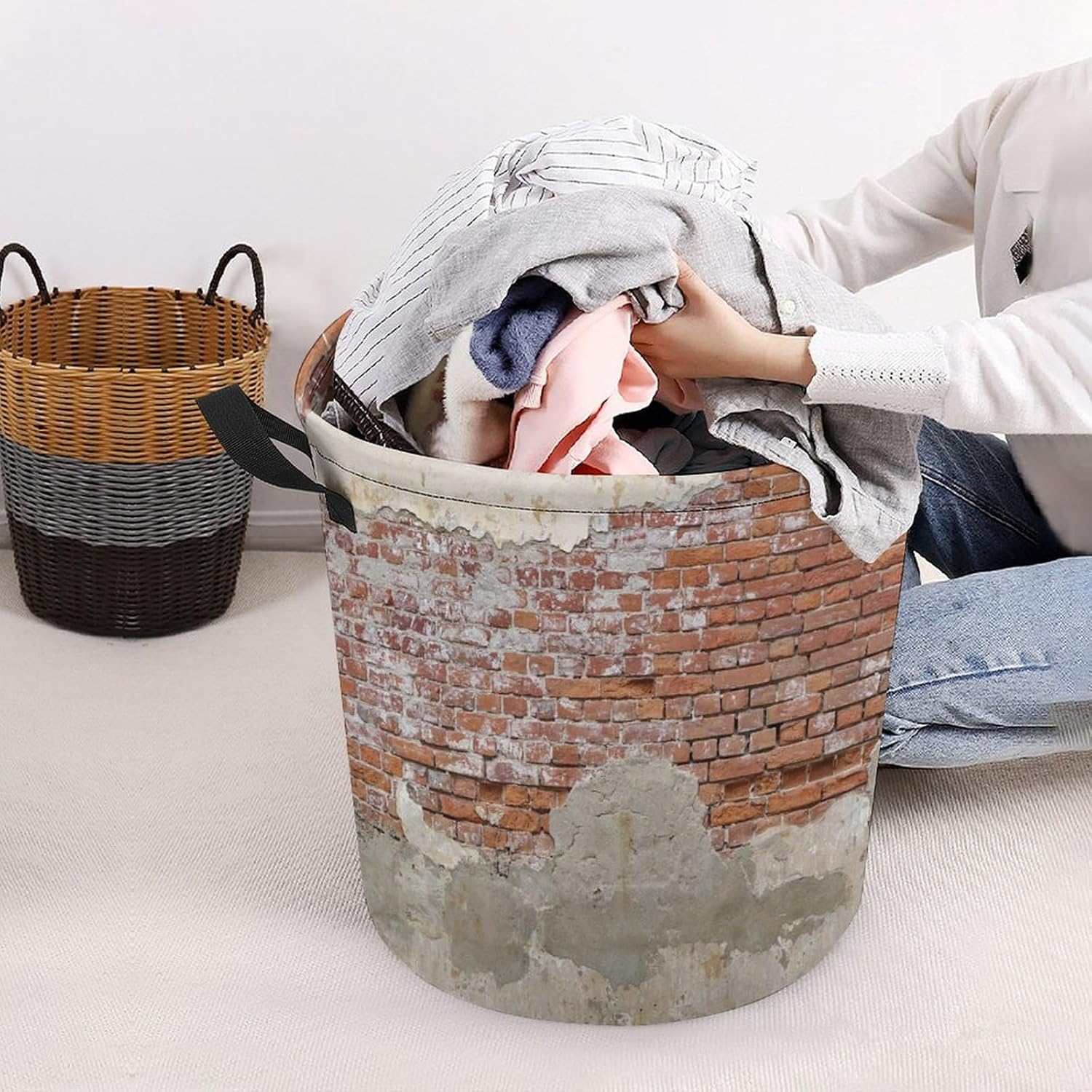 Compact Waterproof Clothes Hamper