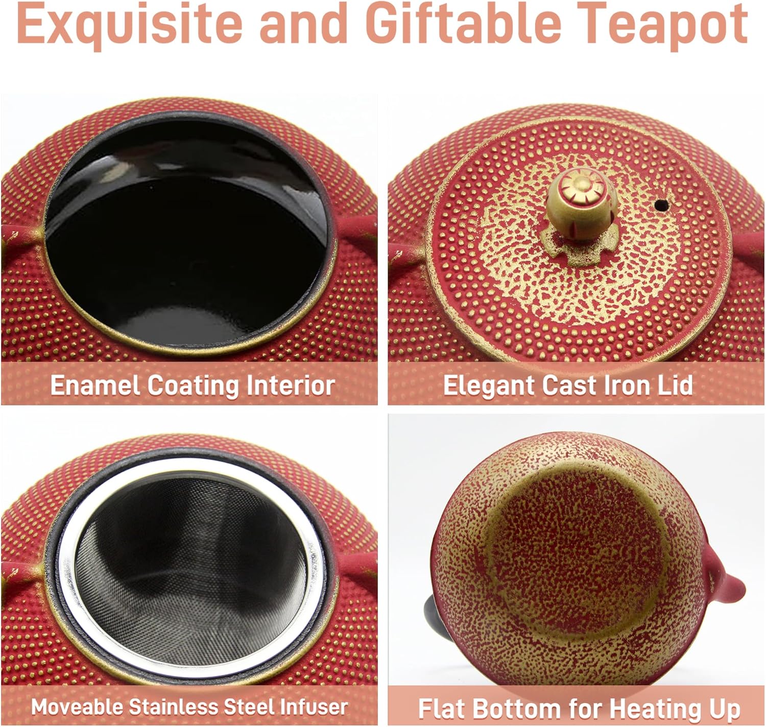 Cast Iron Tea Kettle