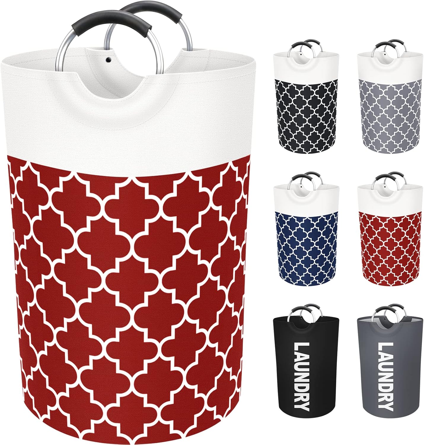 Fabspace Large Capacity Laundry Basket with Handles and Waterproof Design