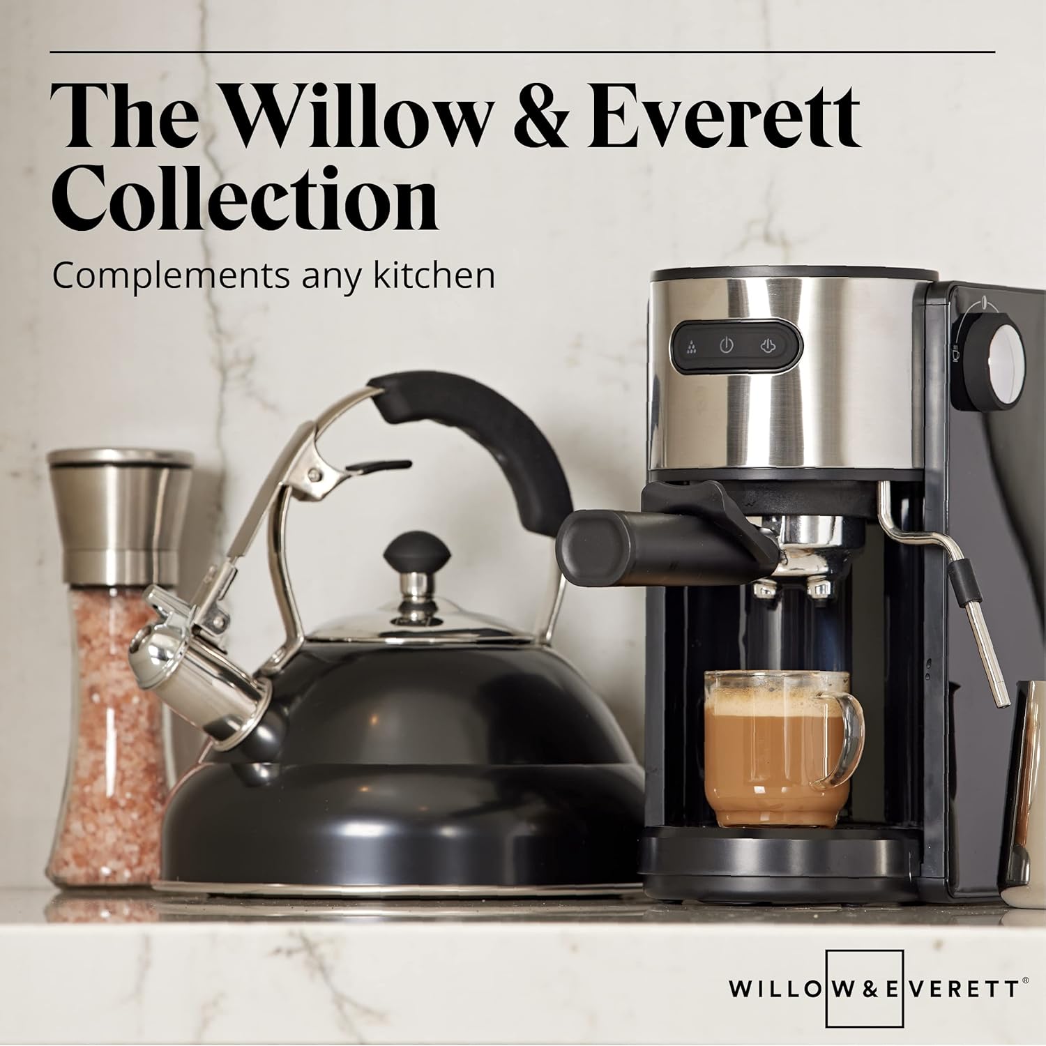 Willow Everett Whistling Tea Kettle - 275 Quart Stovetop