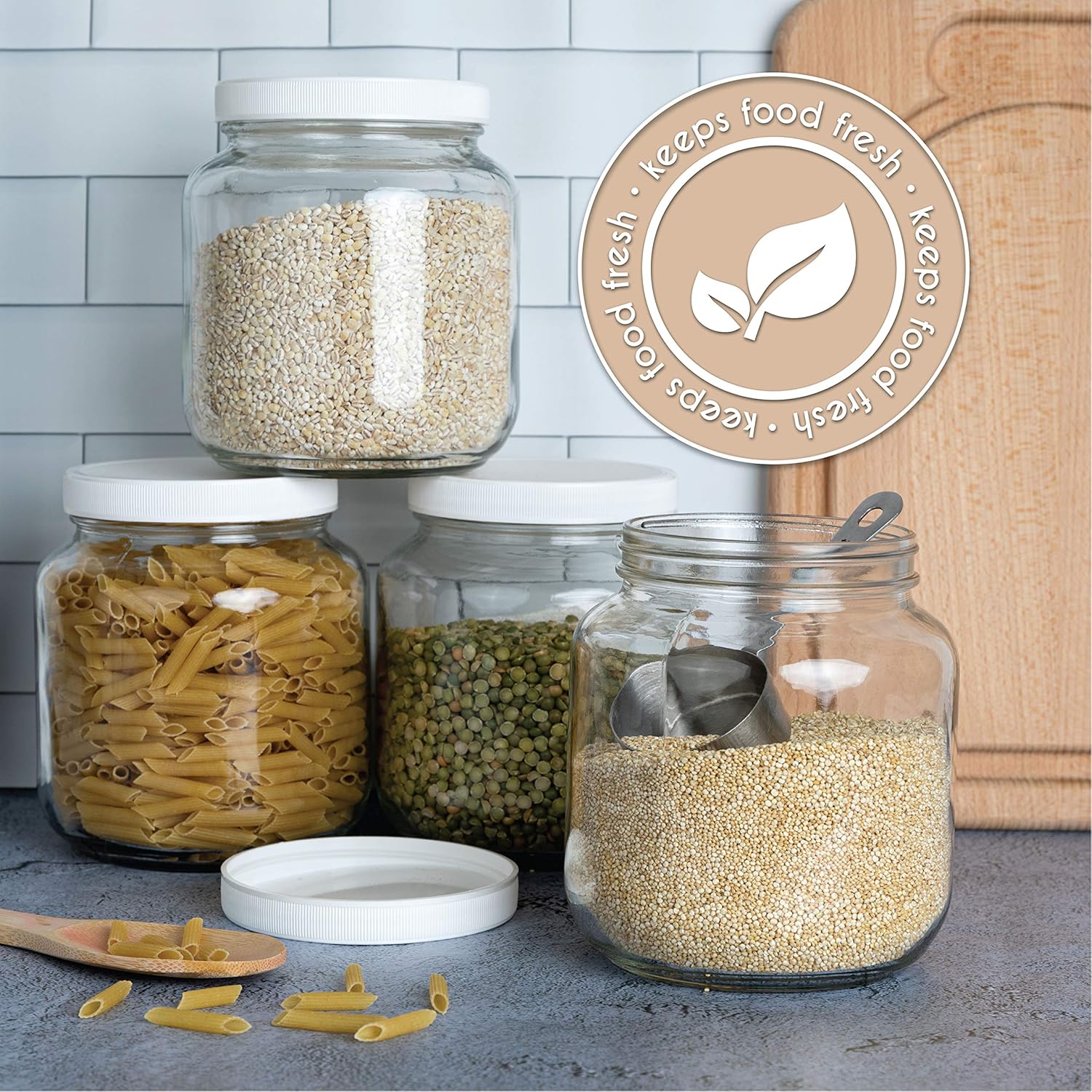 Versatile Mason Jar for Fermenting Canning