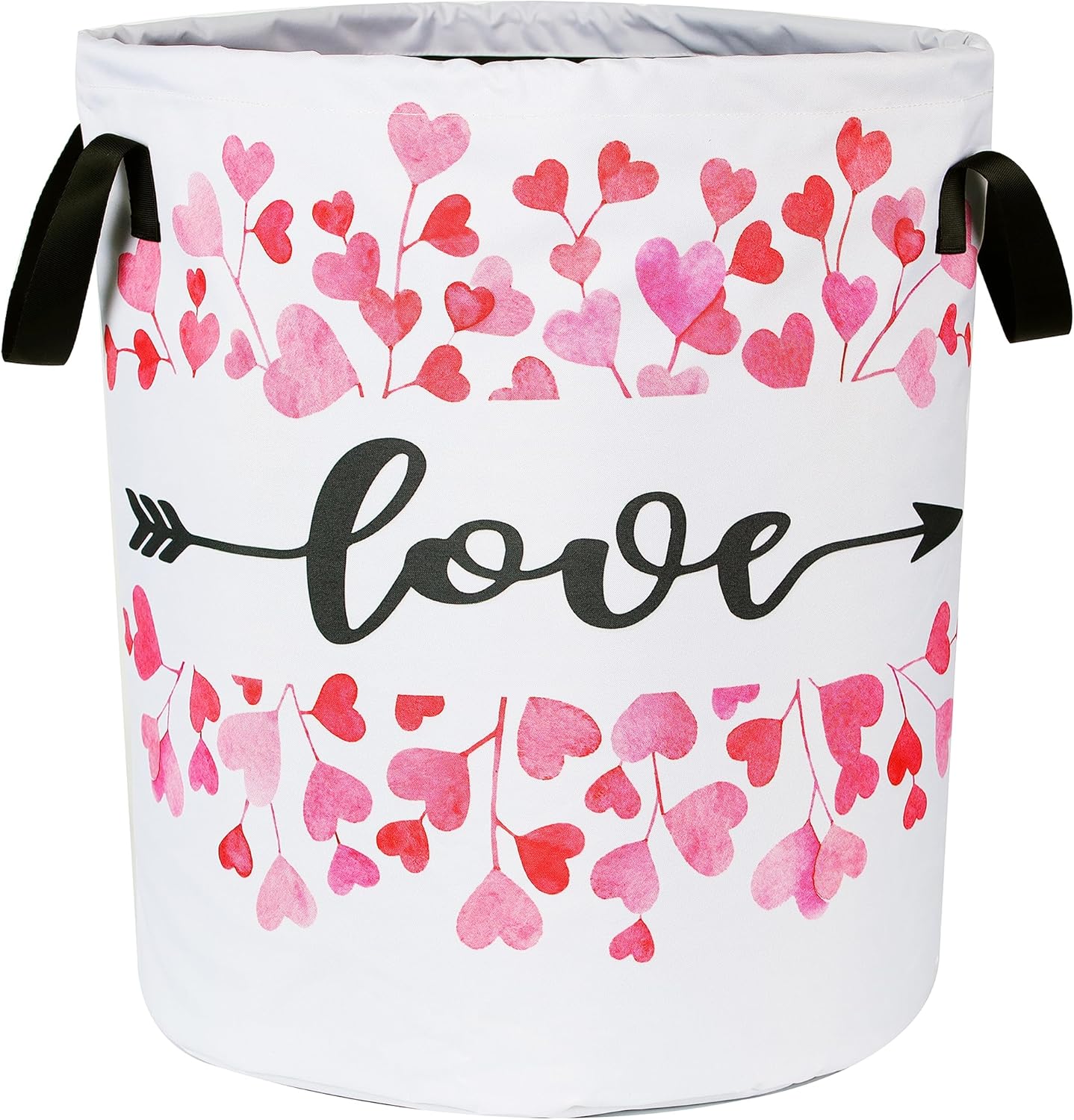 Love Laundry Basket Red Heart